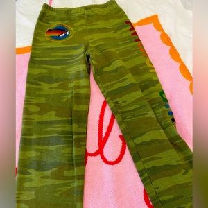 Camo Aviator nation sweatpants